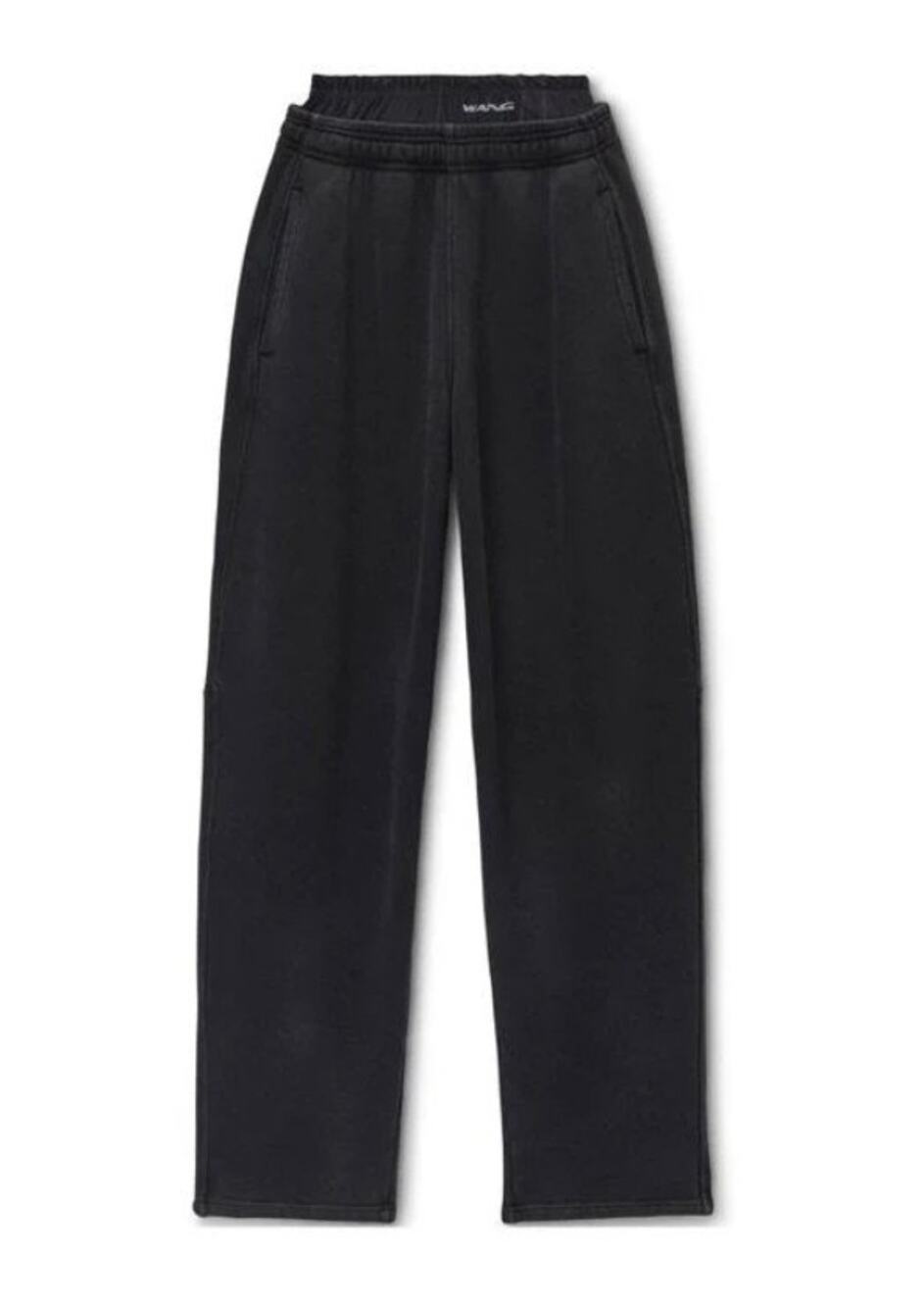Alexander Wang Layered Waistband Sweatpants Size XL
